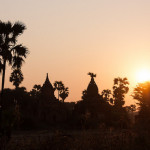 Cycling at 4 AM in Bagan